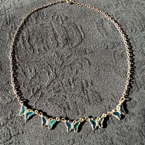 Y2K Butterfly Necklace
